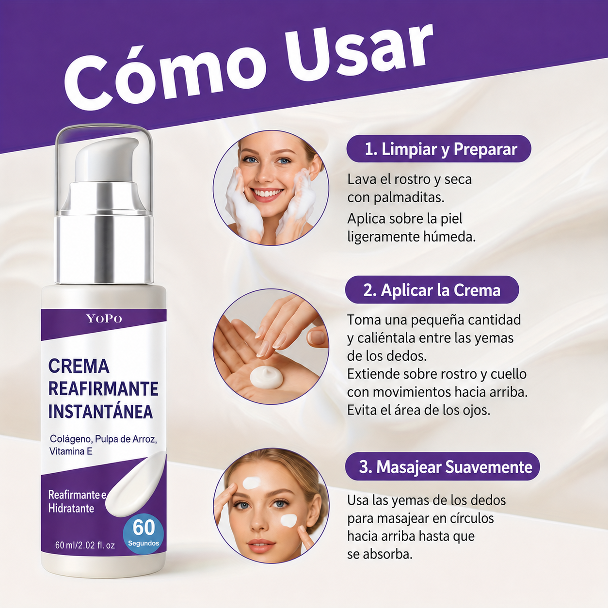 Crema Reafirmante Instantánea