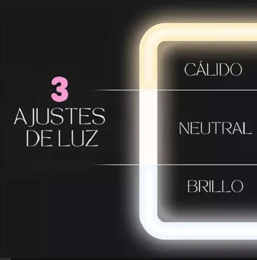 COSMETIQUERA CON LUZ